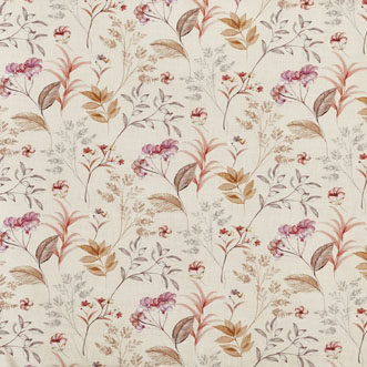 Verbena, Rhubarb - Fabric Only